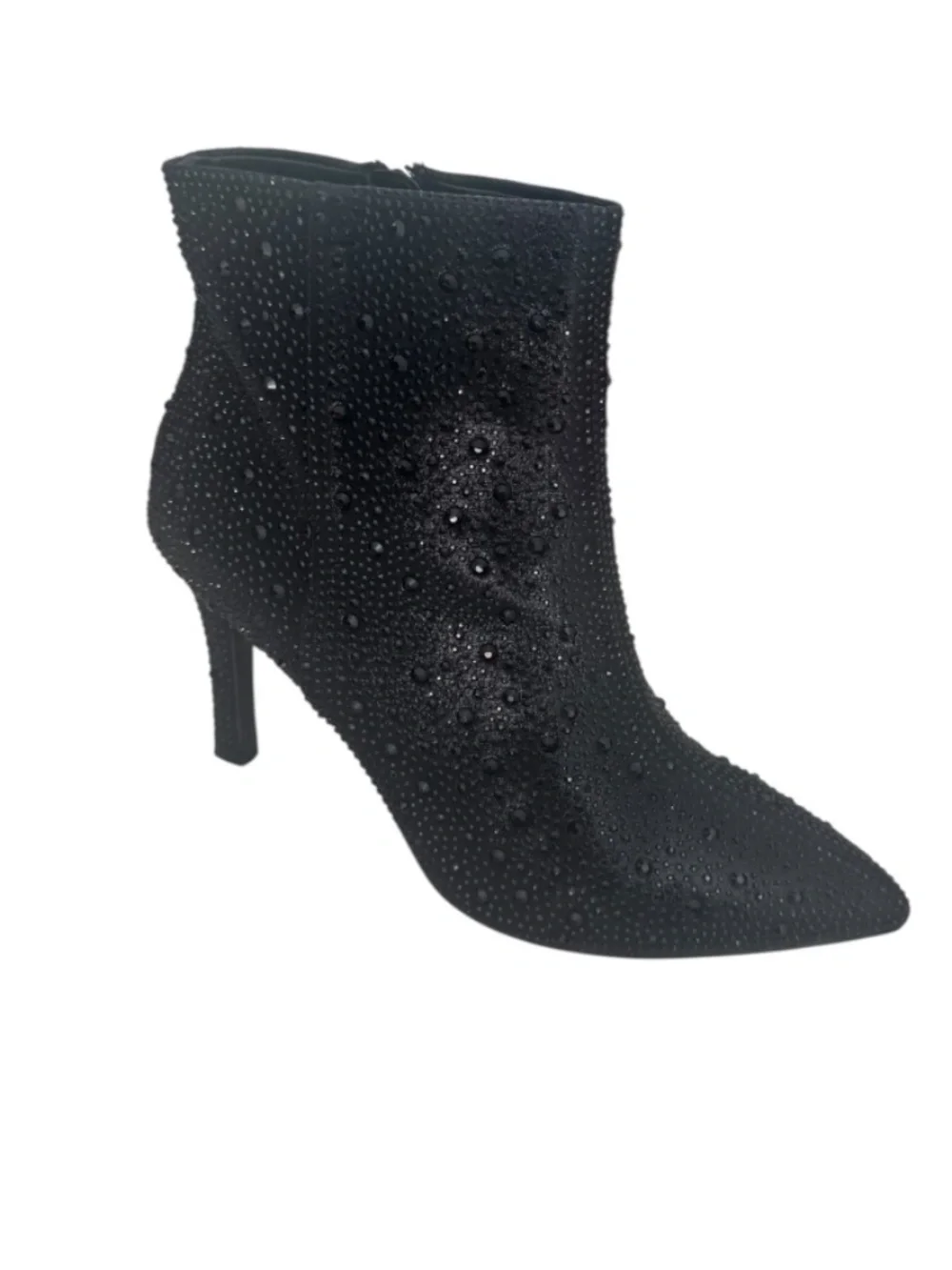 Sugar Vecna 2 Black Embellished Rhinestone Ankle Boots Women’s, Black US 9 - NWB